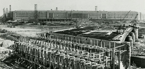 Pentagon Construction, aprox 1942